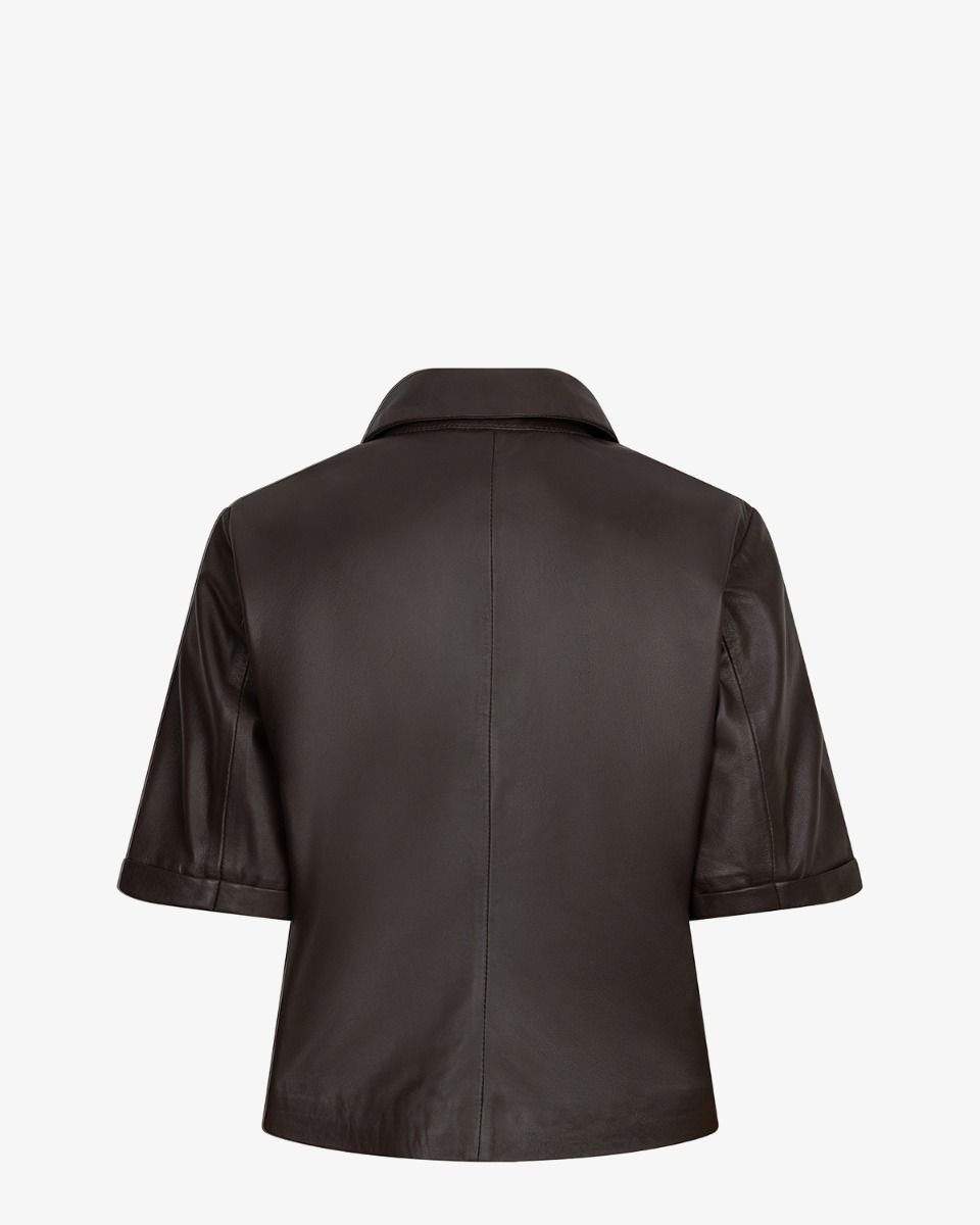 Goosecraft Bodie Donkerbruin Dames Blouse
