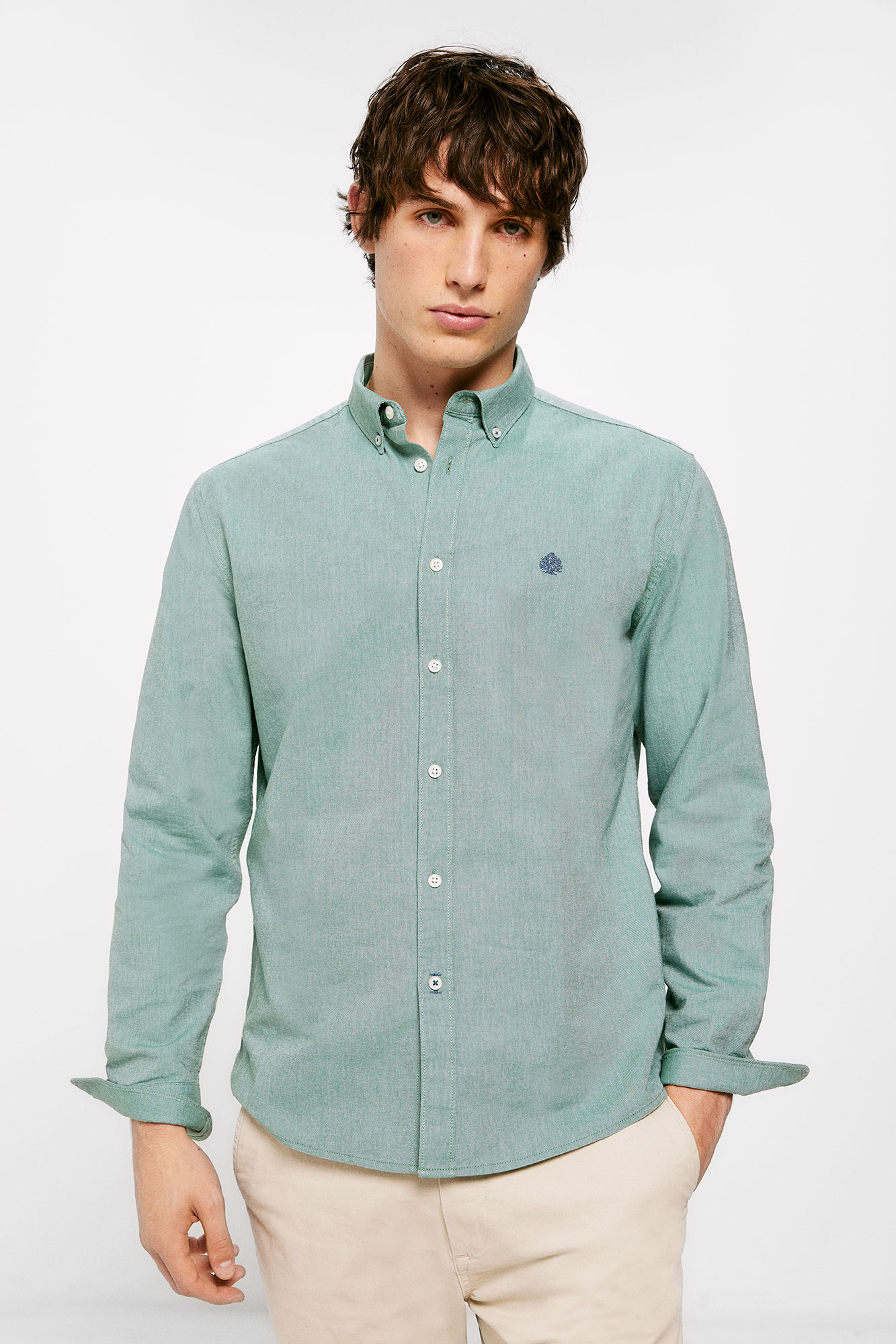 Camisa Oxford