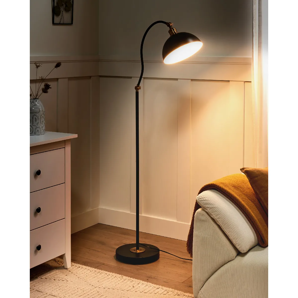 Beliani Lampadaire LENNON