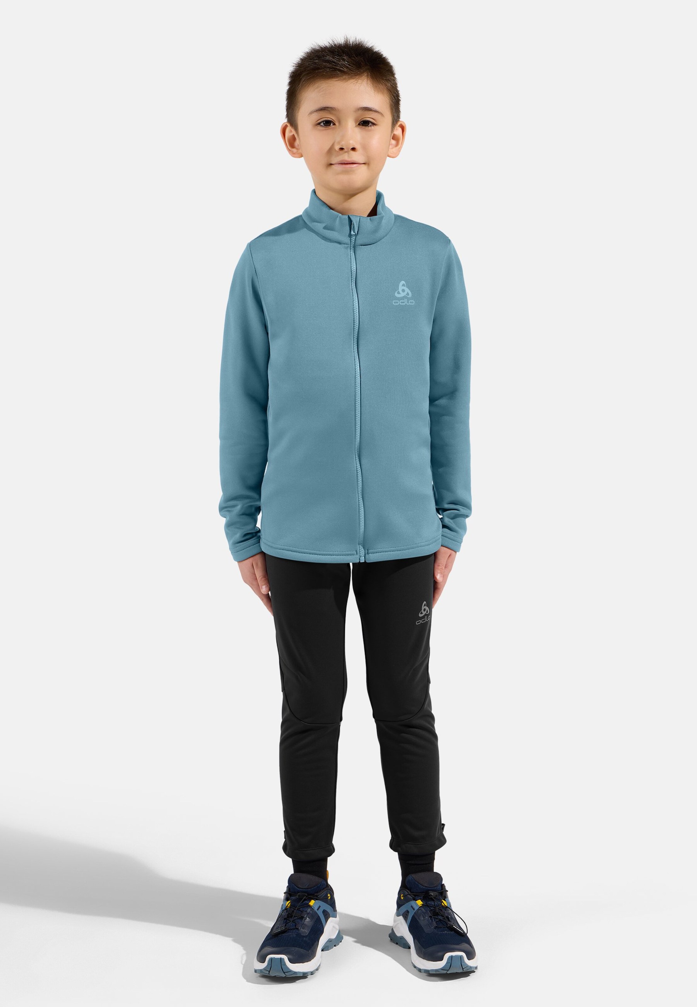 Berra Mid Layer Jacke für Kinder in provincial blue