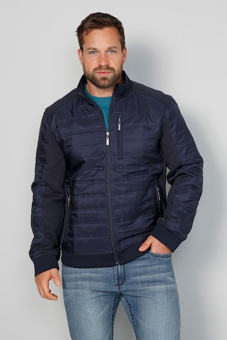 John F. Gee Hybridjacke, Stepp/Strick, bis 74