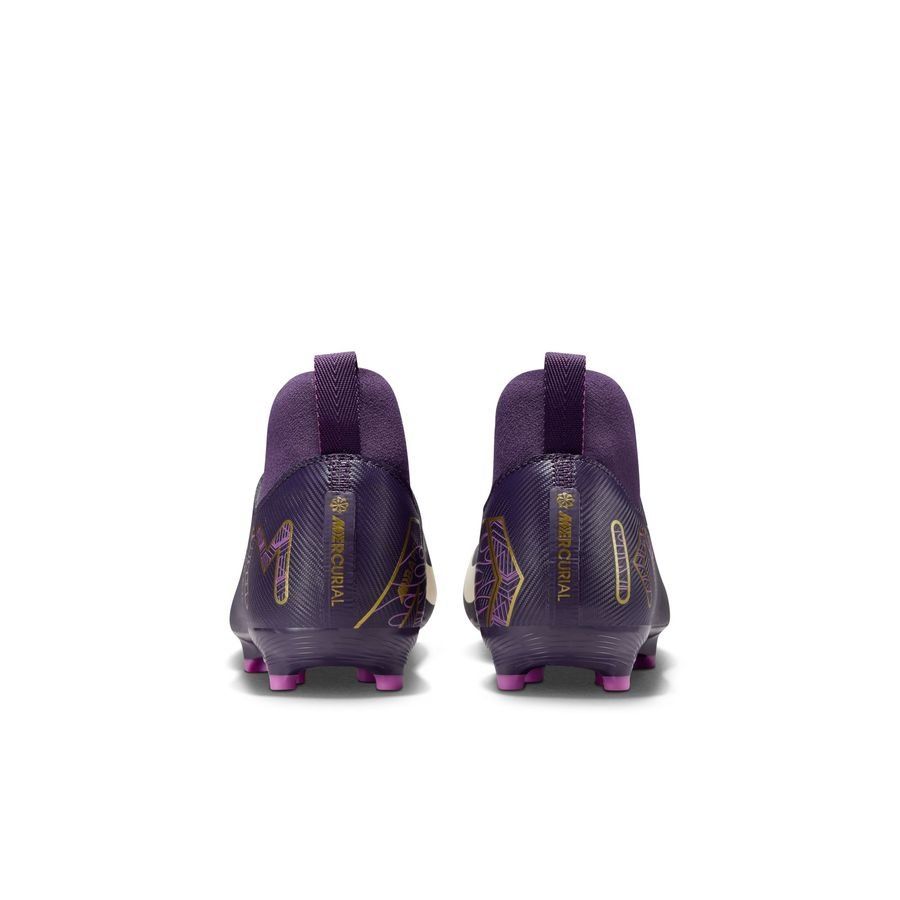 Nike Air Zoom Mercurial Superfly 10 Academy MG Mbappé Personal Edition - Violet/Blanc Enfant