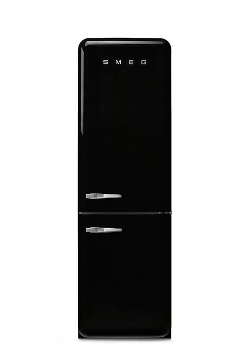 Réfrigérateur congélateur à poser ouverture droite Smeg FAB32RBL5 234L / 97L noir