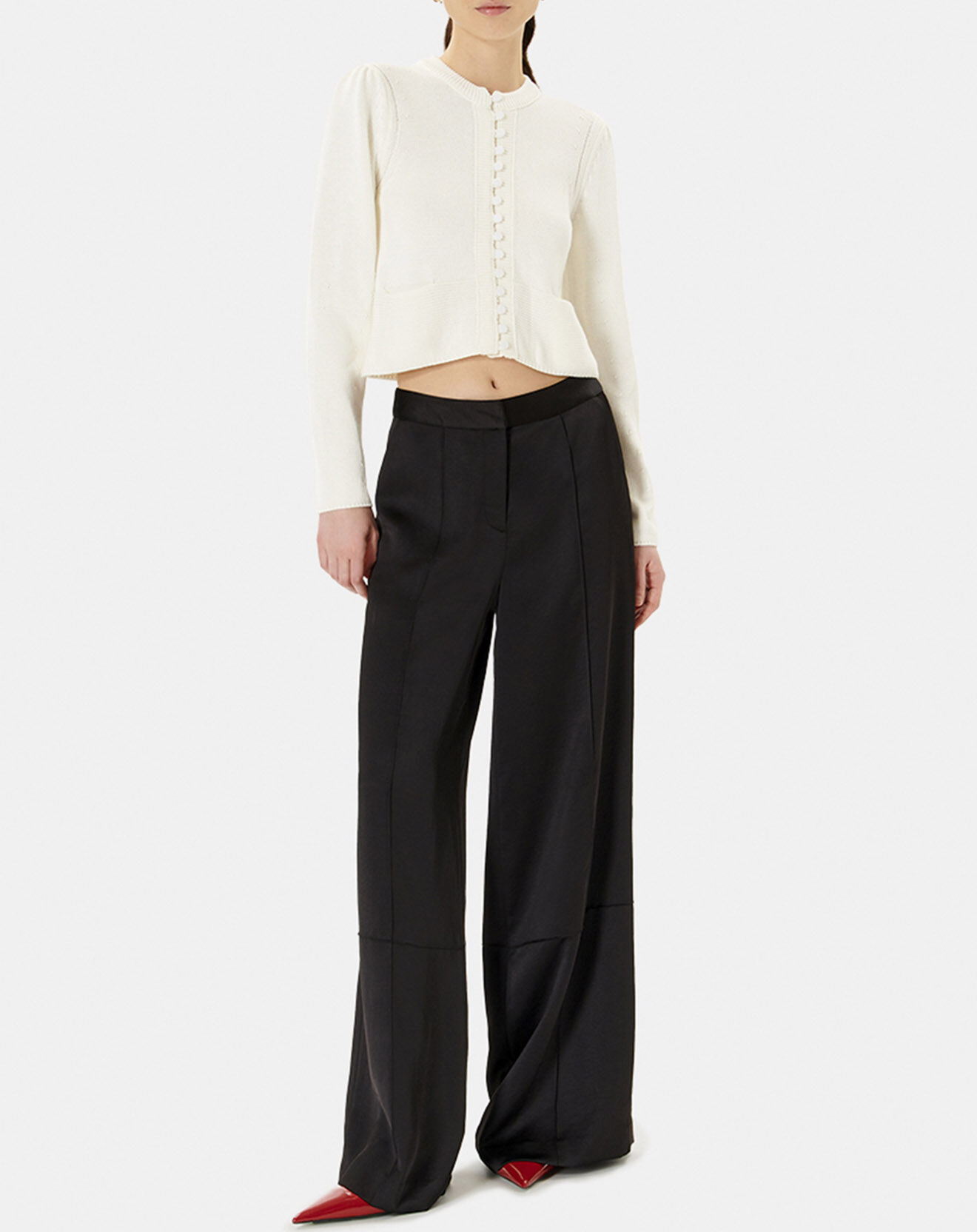 Zapa Gilet Gabrielle blanc