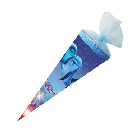 Nestler Schultüte Delfinwelten, 50 cm rund, Tüll
