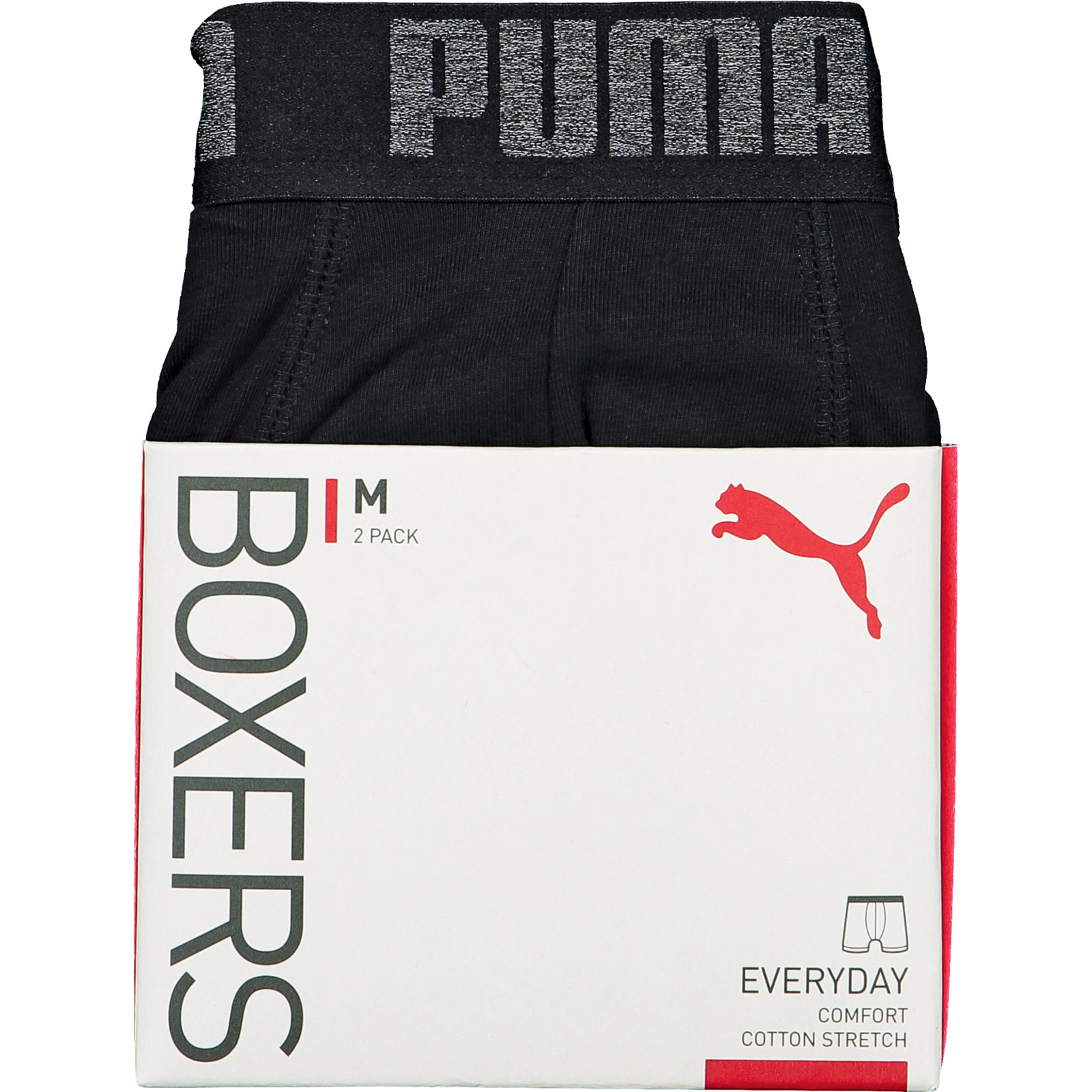 Puma Herren-Boxershorts 2-er Pack XXL, anthrazit