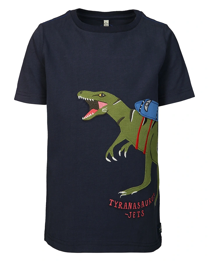 T-Shirt ARCHIE DINO in navy