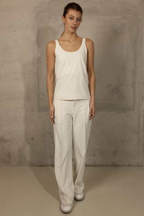 Kimara witte dames top