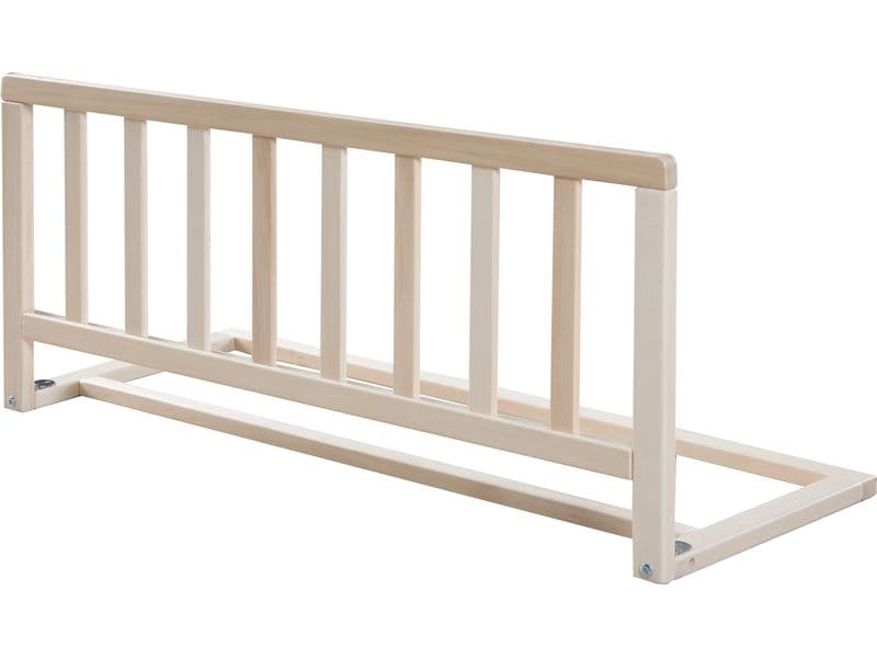 roba Bettgitter Nature 90 cm Sicheres Bettschutzgitter aus Holz