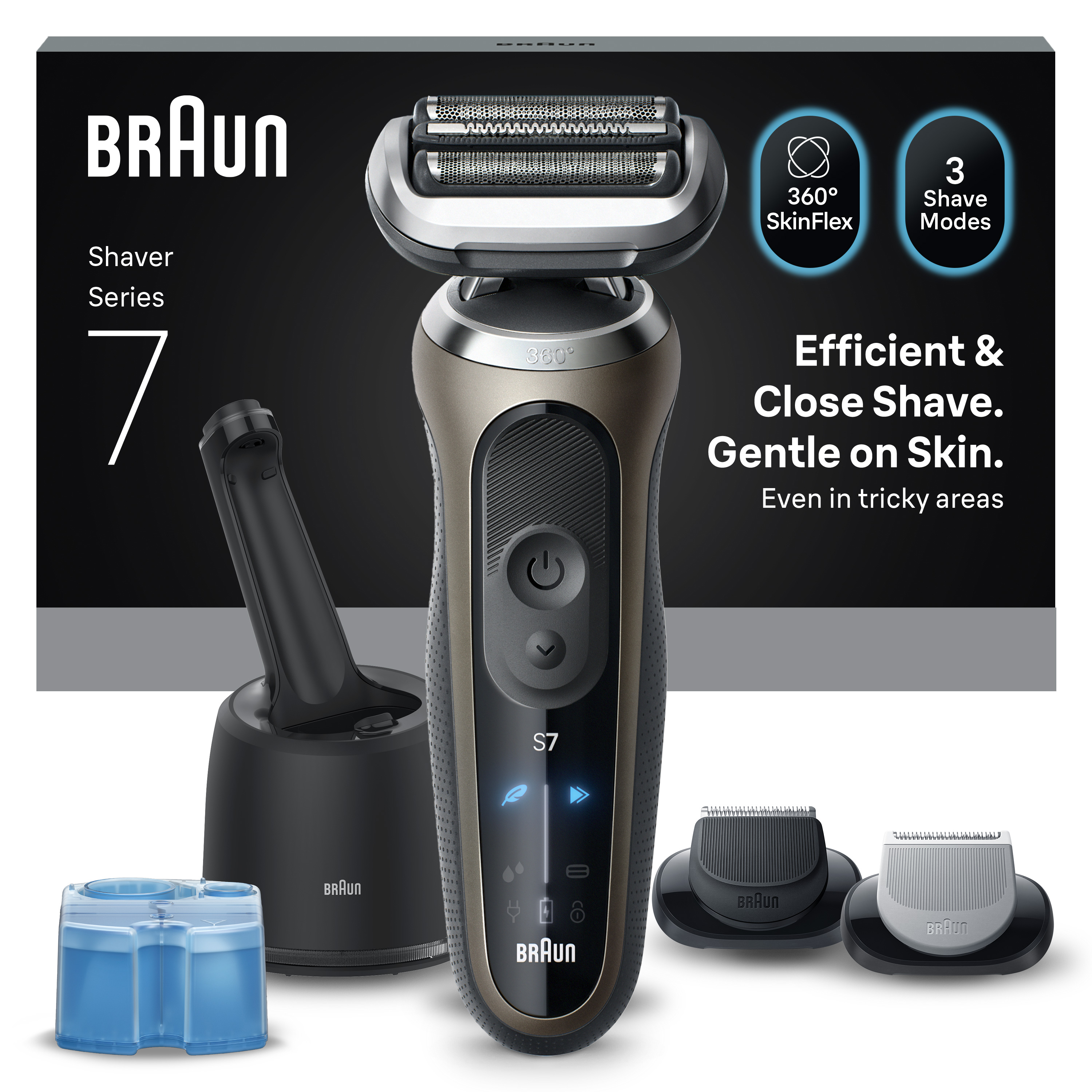 Braun Elektrisch Scheerapparaat Series 7 72-C7650cc