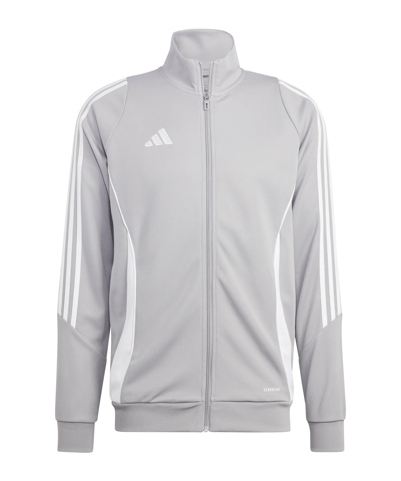 adidas Tiro 24 Trainingsjacke Grau Weiss
