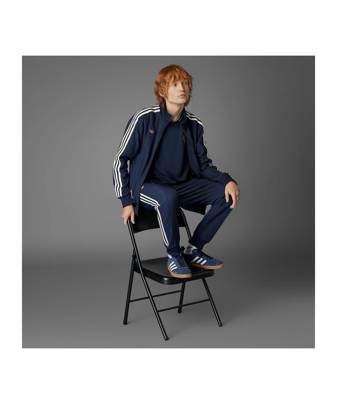 adidas FC Juventus Turin Trainingsjacke Blau