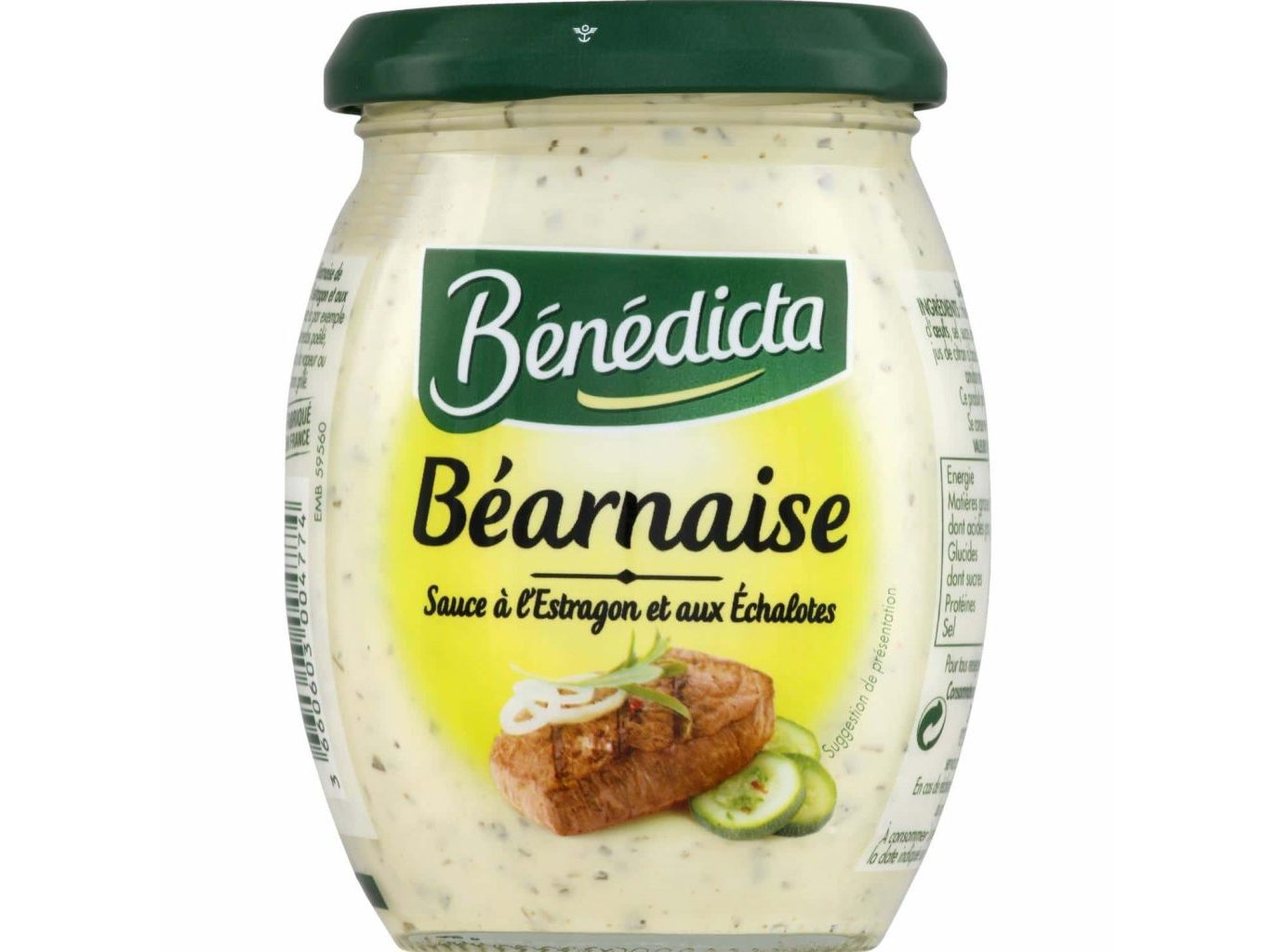 MOLHO BÉARNAISE BÉNÉDICTA 260G