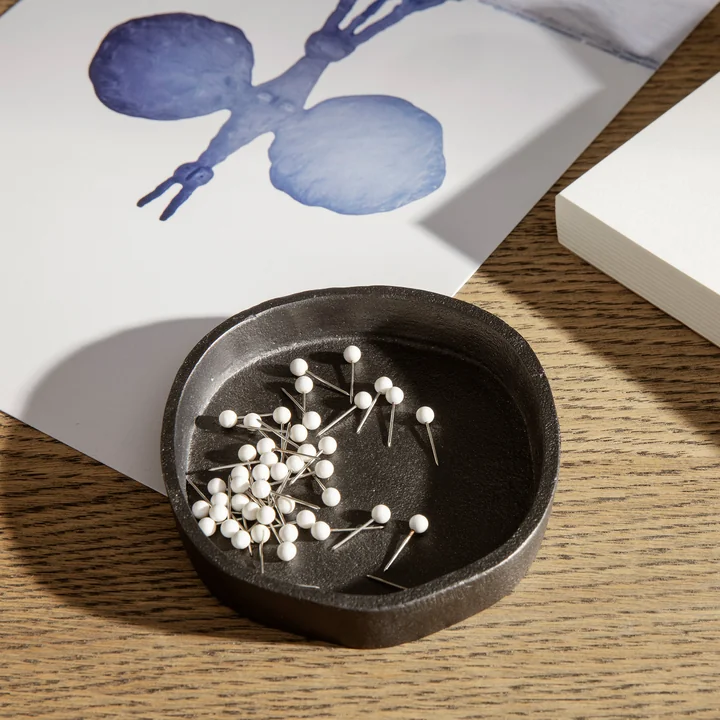Ferm Living - Yama Stiftebecher, schwarz