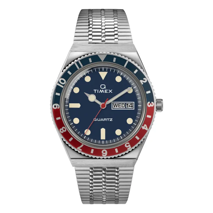 Timex Montre Q Timex  | Bleu