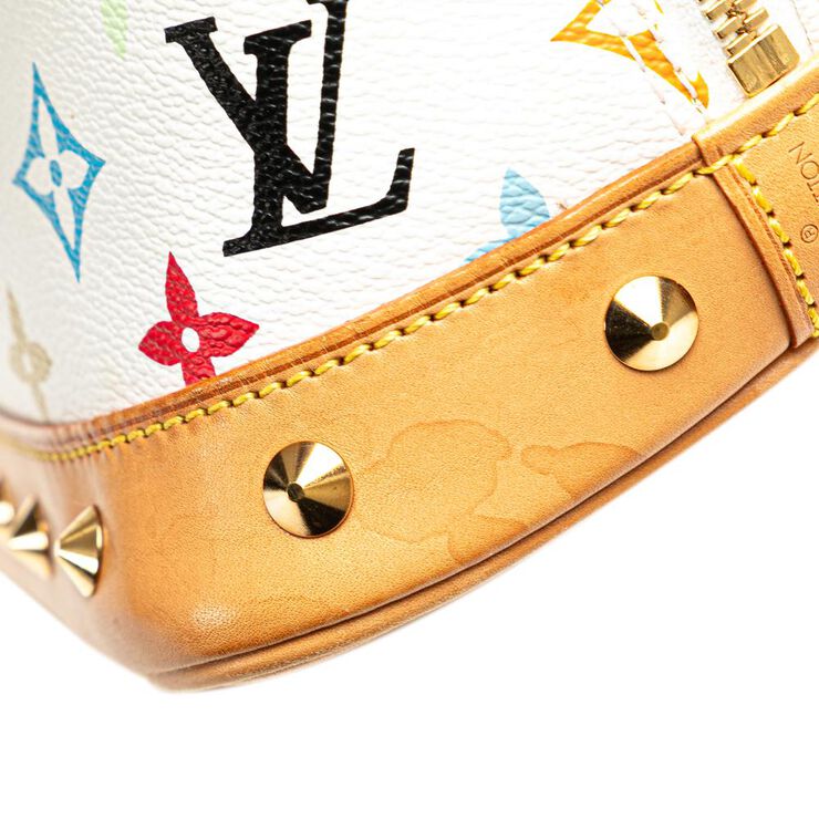 Louis Vuitton Vintage Louis Vuitton Alma White