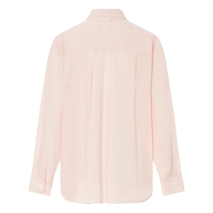 Xirena Chemise Sydney Popeline de Coton | Rose pêche