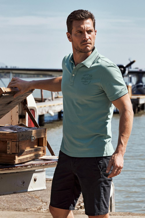 PME legend groene heren polo
