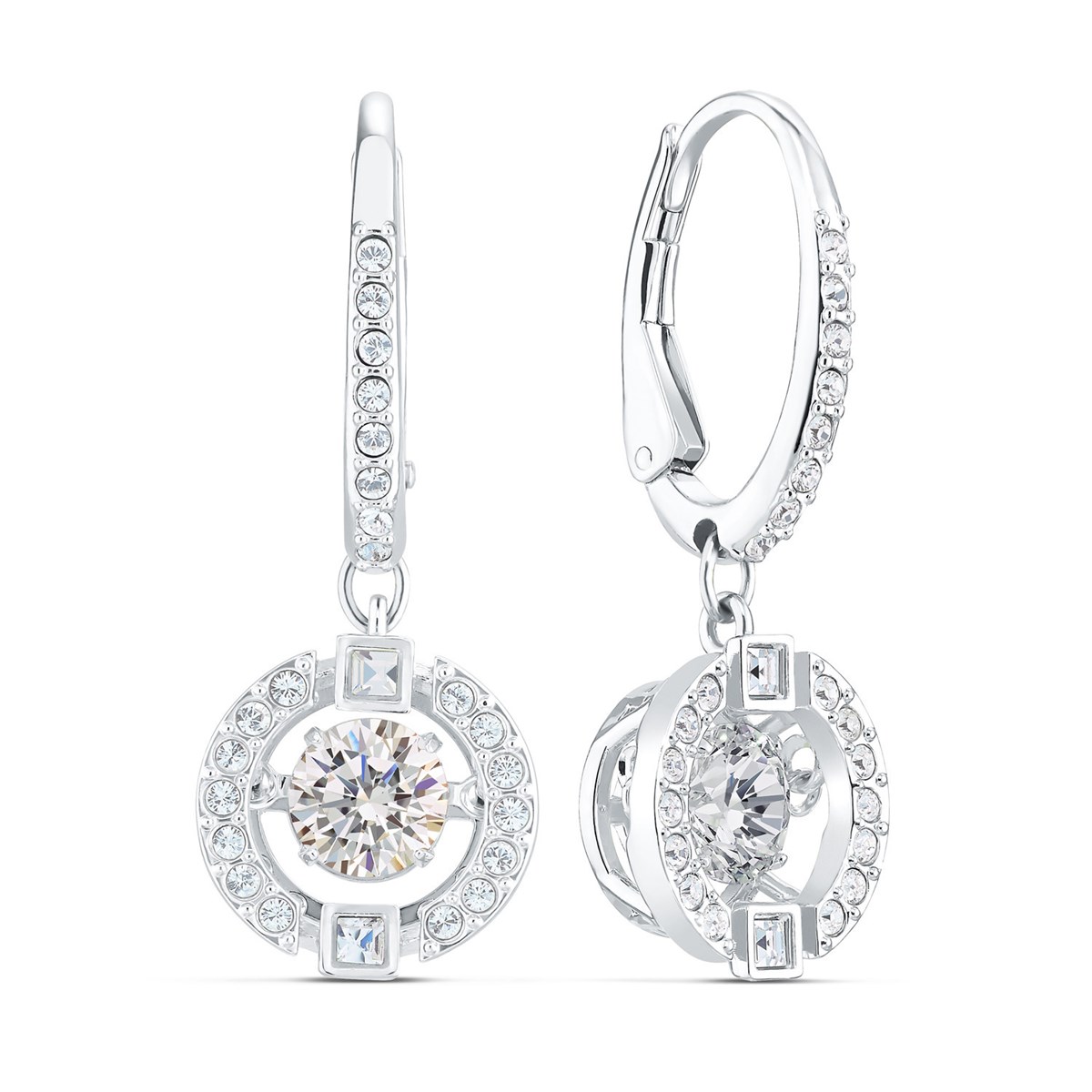 Boucles d'oreilles Swarovski Sparkling Dance round