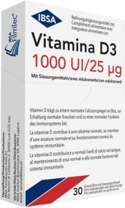 VITAMINA D3 Schmelzfilm 1000 I.U., 30 Stück