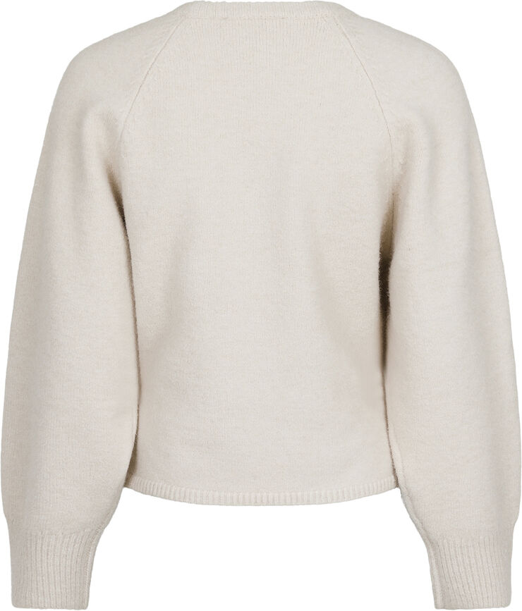 Neo Noir Rex Knit Blouse Hvid