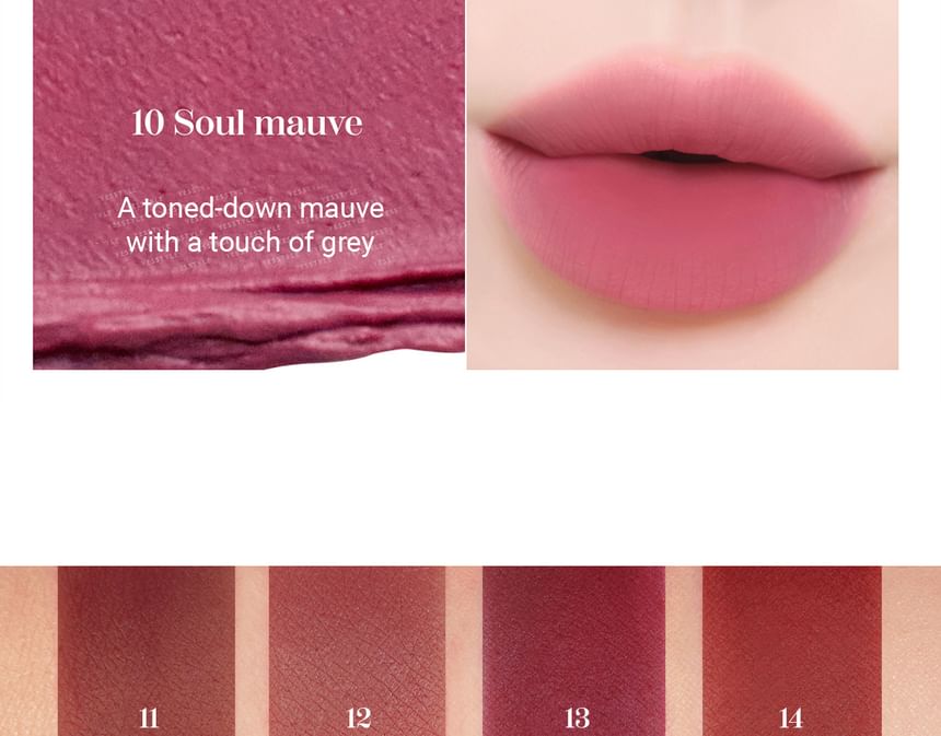 mude - Zachte vervaging tint - 14 kleuren