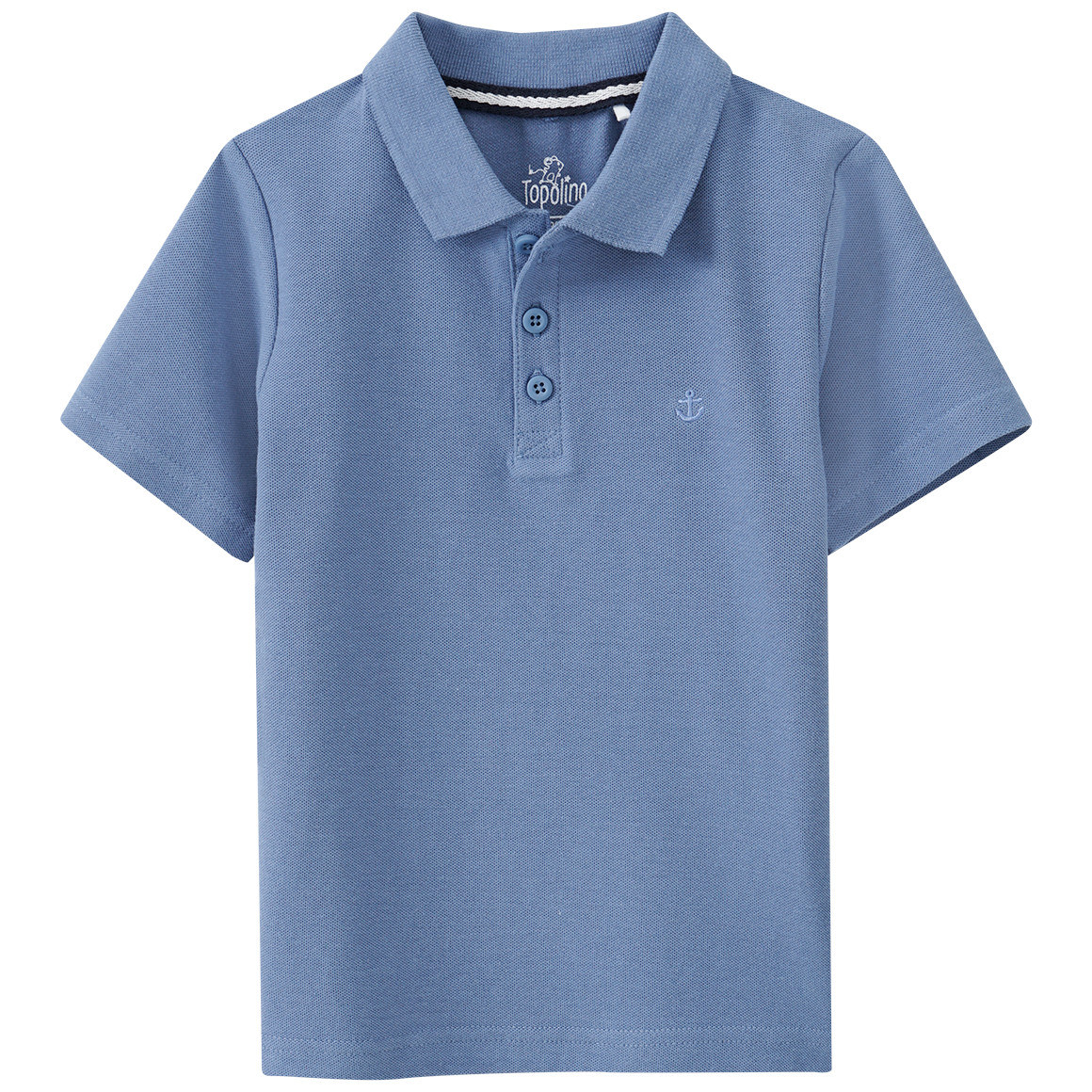 Topolino Jungen Poloshirt in Piqué-Qualität blau