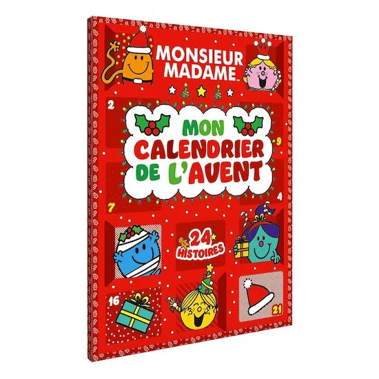Les Monsieur Madame - Calendrier de l'Avent 2024   de               Hachette Jeunesse