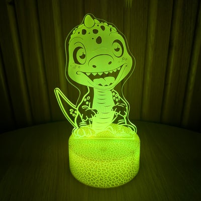 Powerpal Nattlampe Dinosaur