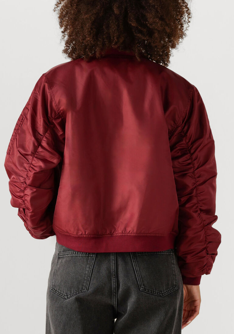 bordeaux co'couture jack libby bomber jacket