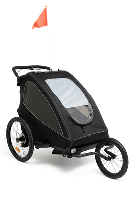 Beemoo Activity Sport Sykkelvogn, Black