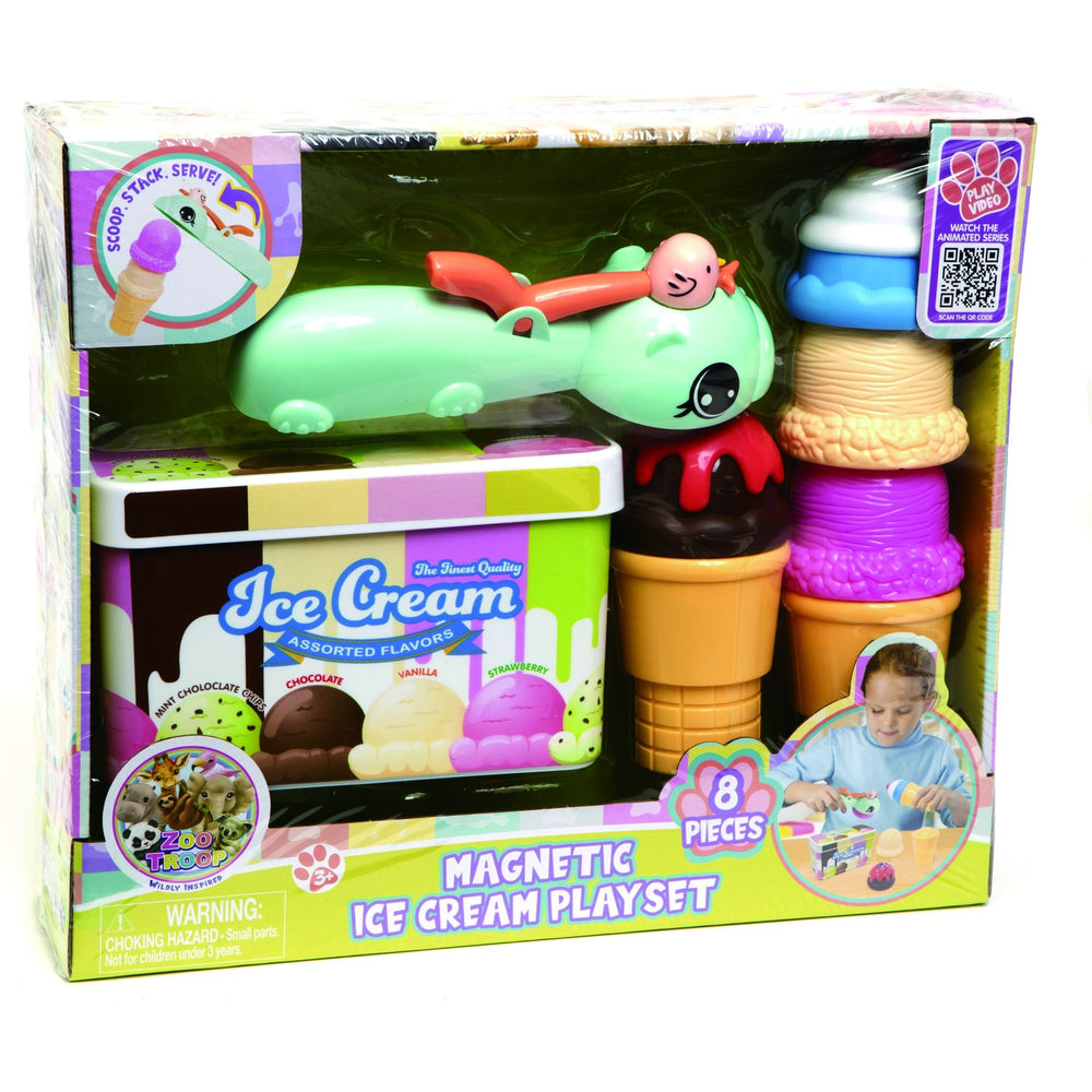 Køb Zoo Troop Magnetisk Issæt