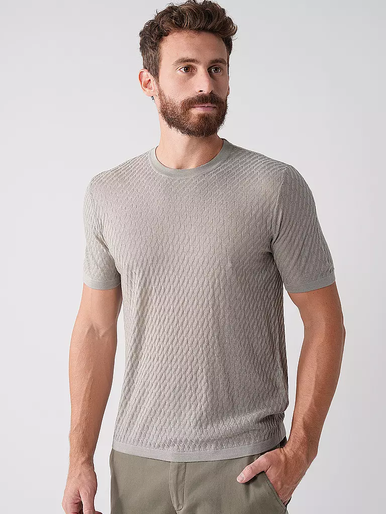 EMPORIO ARMANI T-Shirt hellgrau