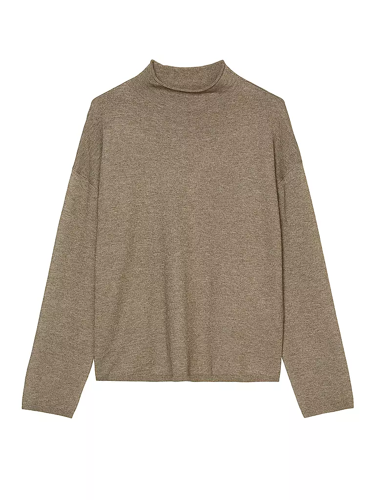 MARC O'POLO Pullover braun