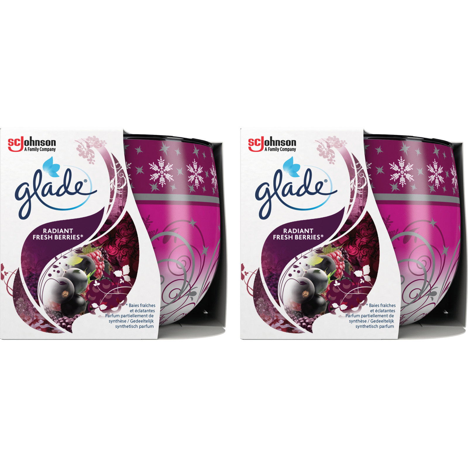 Duftkerze Glade Fresh Berries DUO 120g