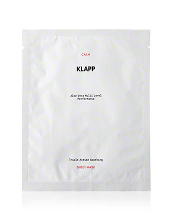 KLAPP Skin Natural Triple Action Soothing Sheet Mask 3x18g