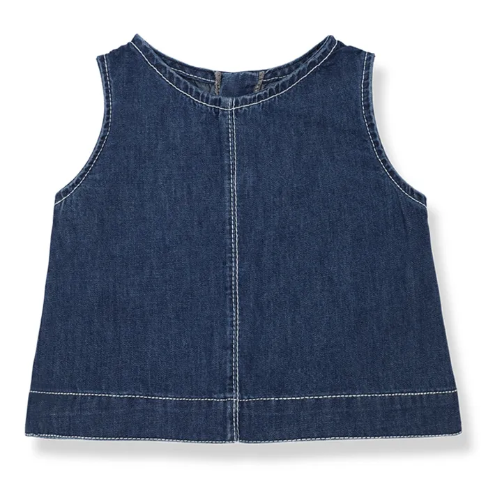 1+ in the family Blouse sans Manches Denim Hannah | Bleu