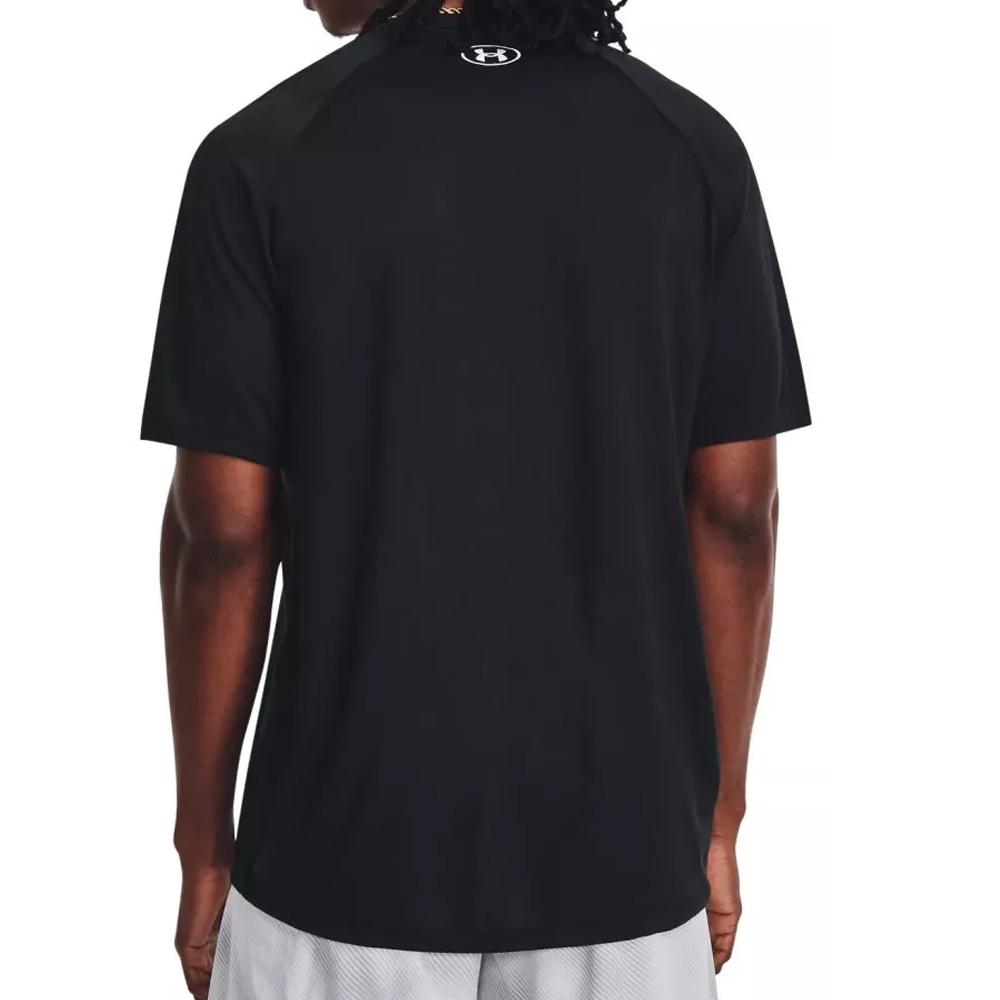 Under Armour T-shirt Noir Homme Under Armour Tech Prt