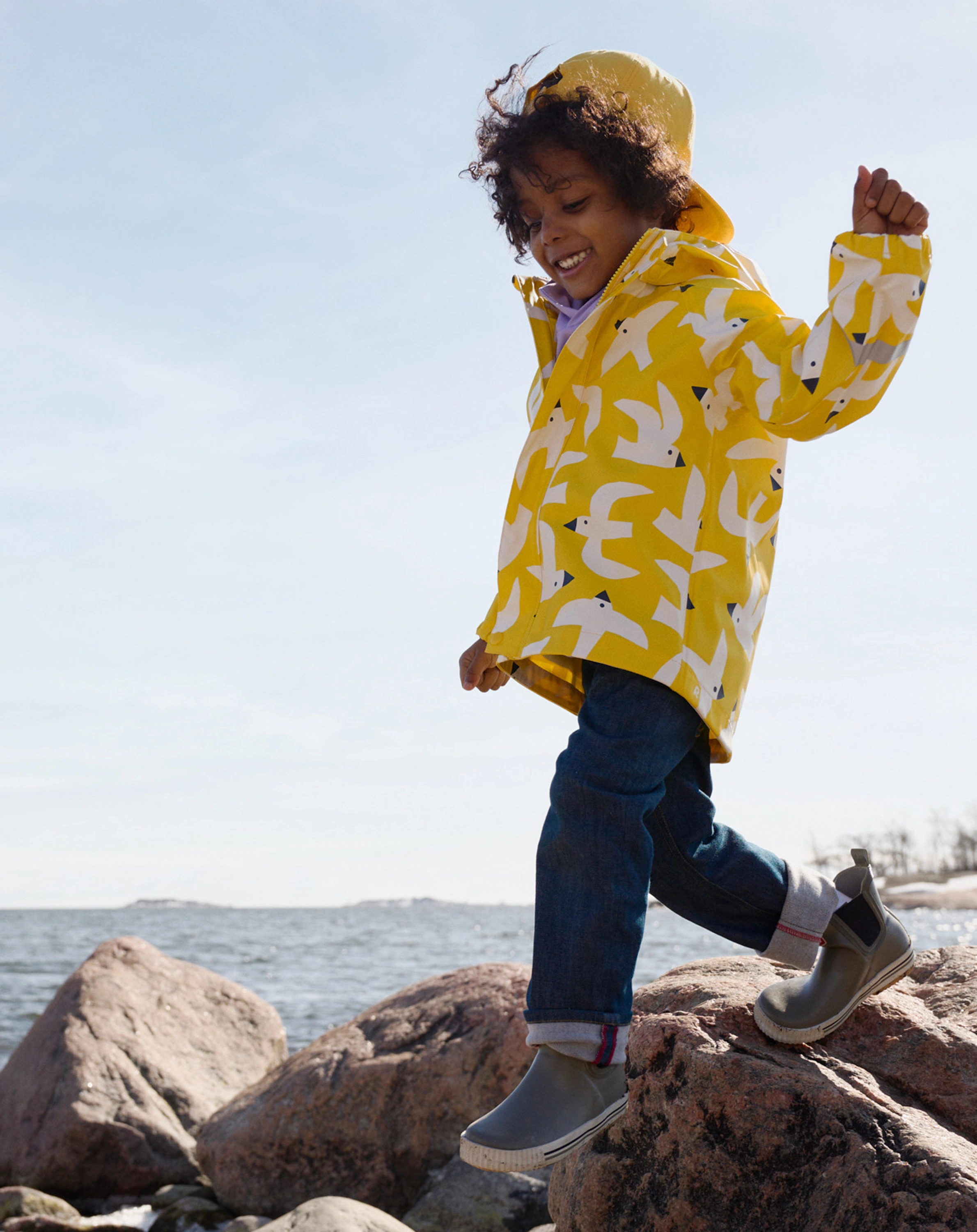 Regenjacke VESI in yellow