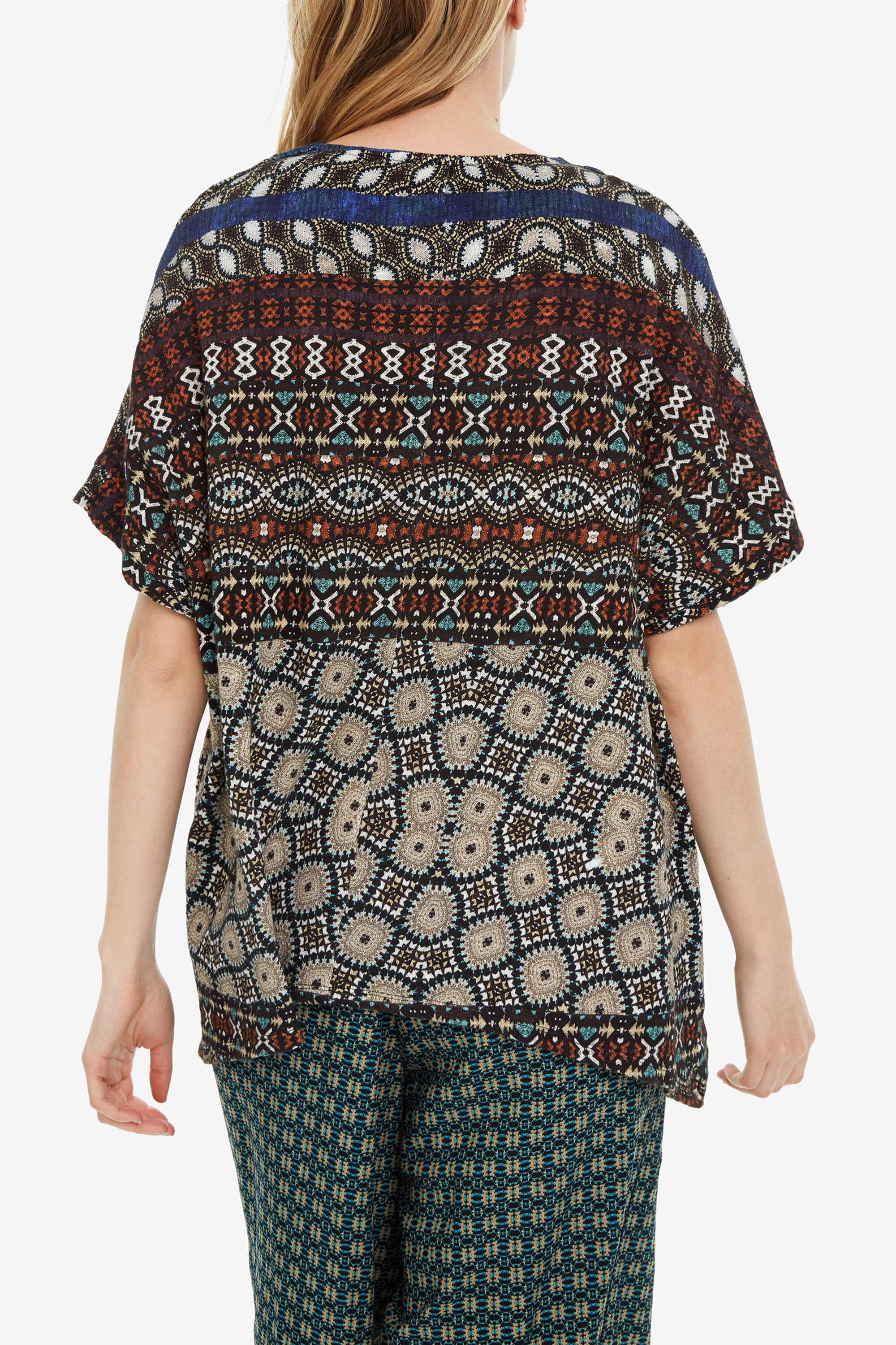 Camisa de efeito duplo Jamil