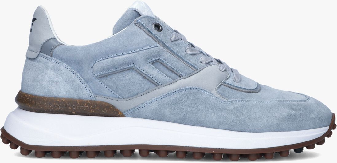 blauwe floris van bommel lage sneakers sfm-10223 noppi