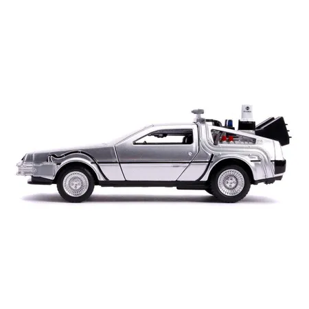 Jada Back to The Future II Fahrzeug Time Machine, Grau