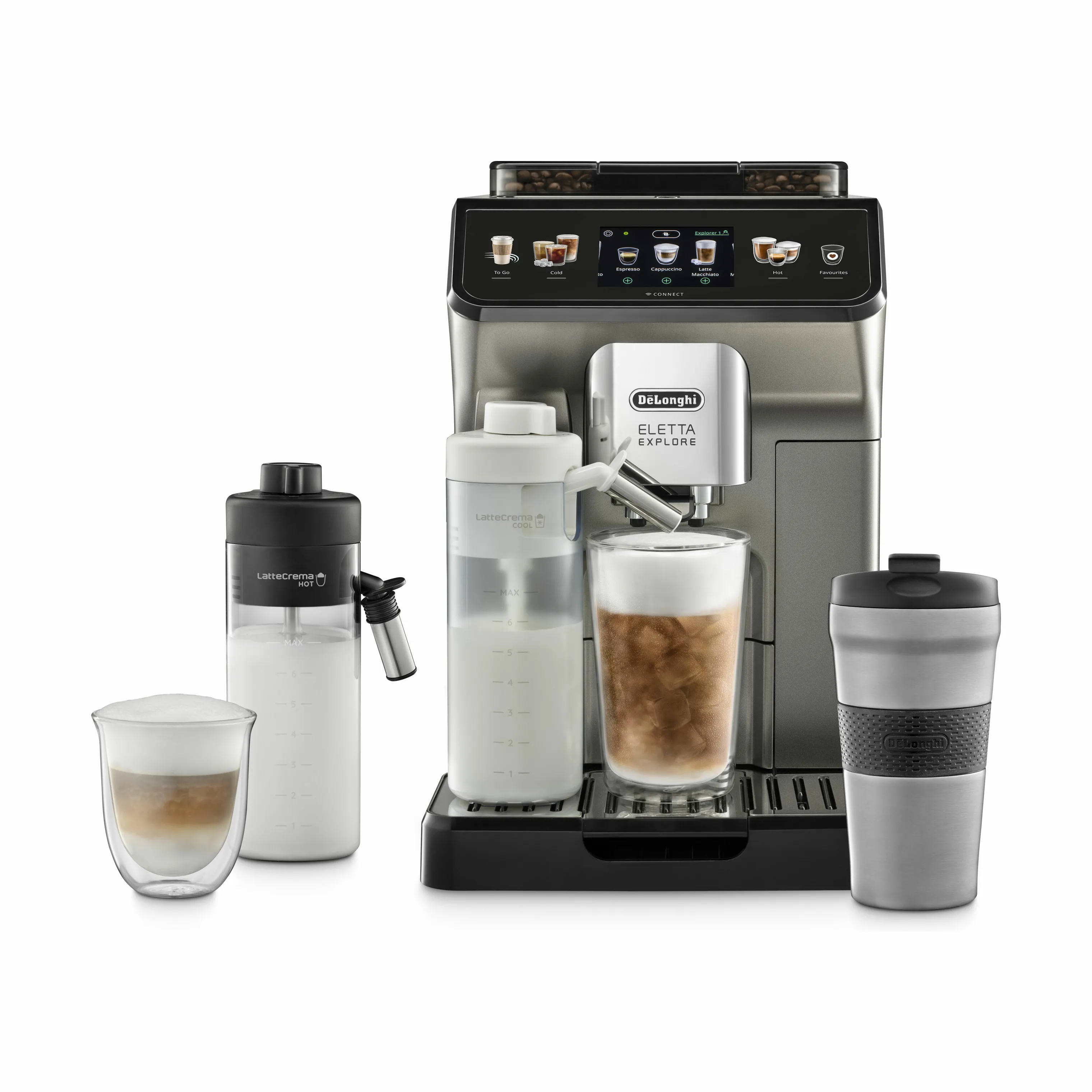 DeLonghi Eletta Explore Espressomaskine
