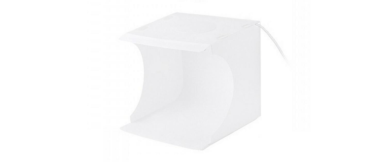 Aufnahmebox Studio Shooting Tent Box Kit 30 cmAufnahmebox mit sechs Hintergründen