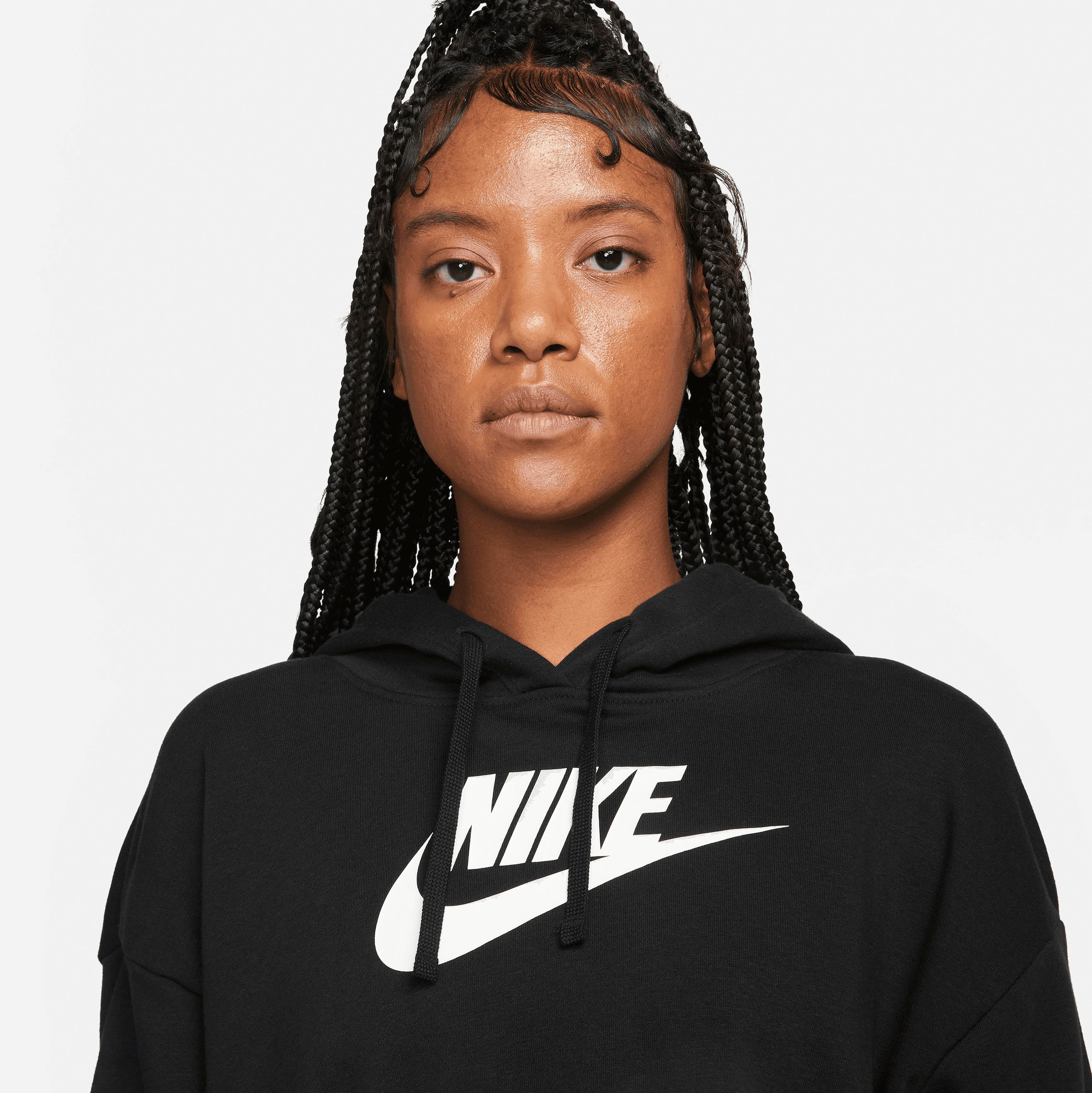Nike Sportswear Kapuzensweatshirt »CLUB FLEECE WOMENS CROPPED HOODIE«