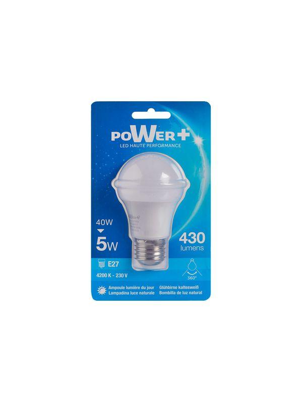 AMP.LED E27 5W 40W A50 LIC