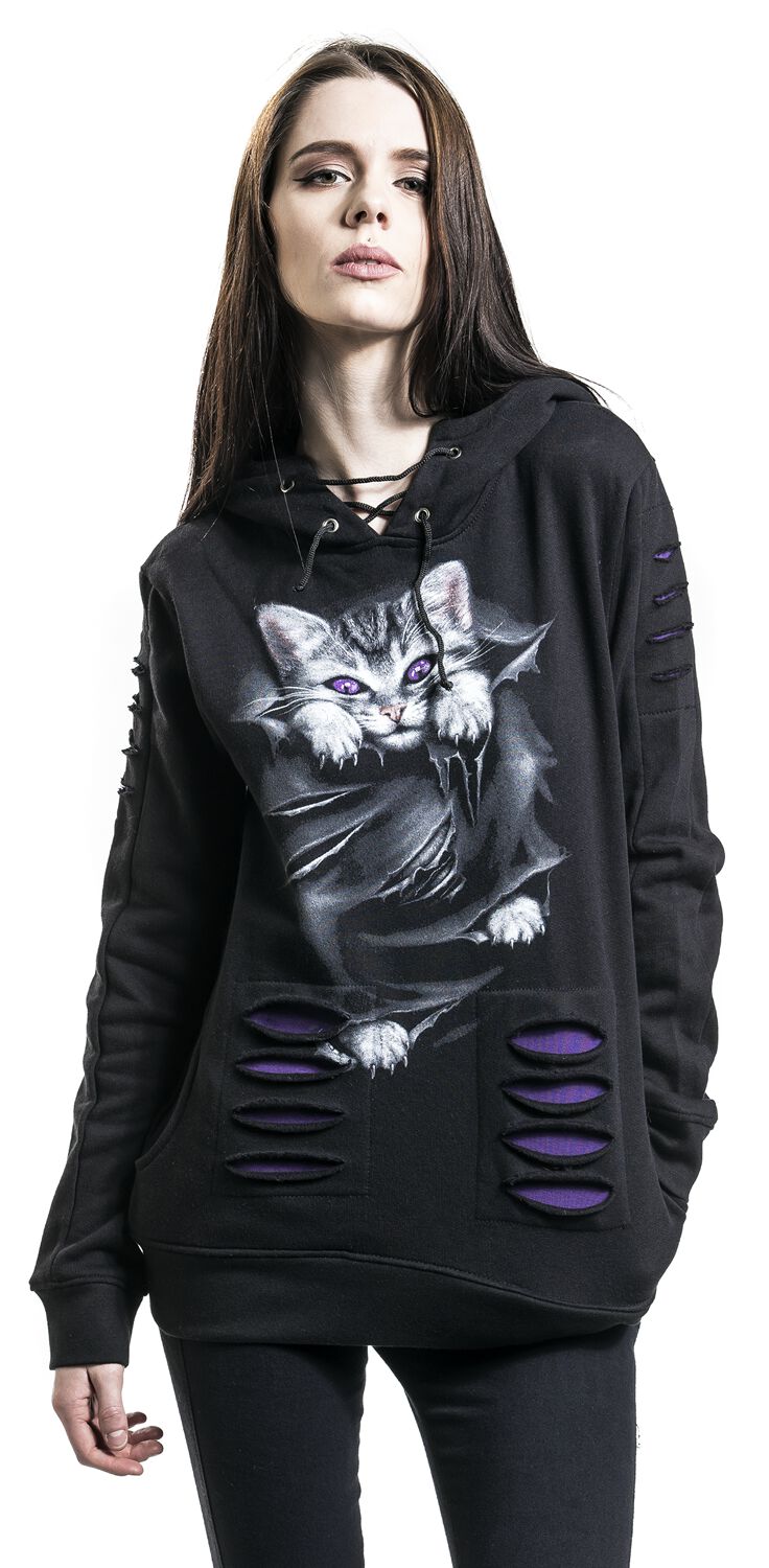 Bright Eyes | Spiral Sweat-shirt à capuche