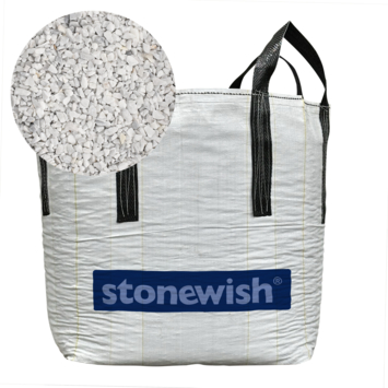 Stonewish Carrara split 9-12 mm - Bigbag á 1000 kg