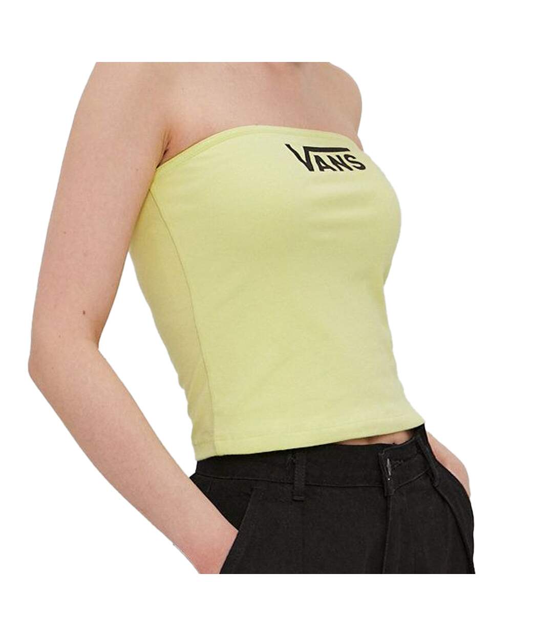 Top Vert Femme Vans Flying