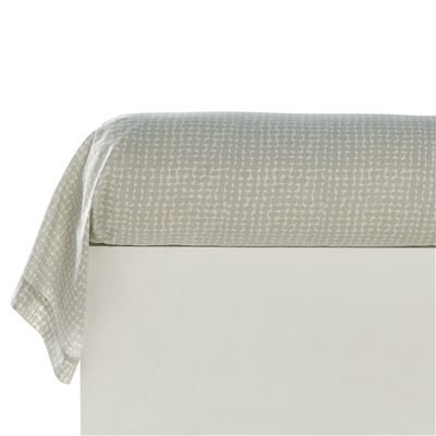 Linge de lit flanelle motif coeurs - BECQUET CRÉATION